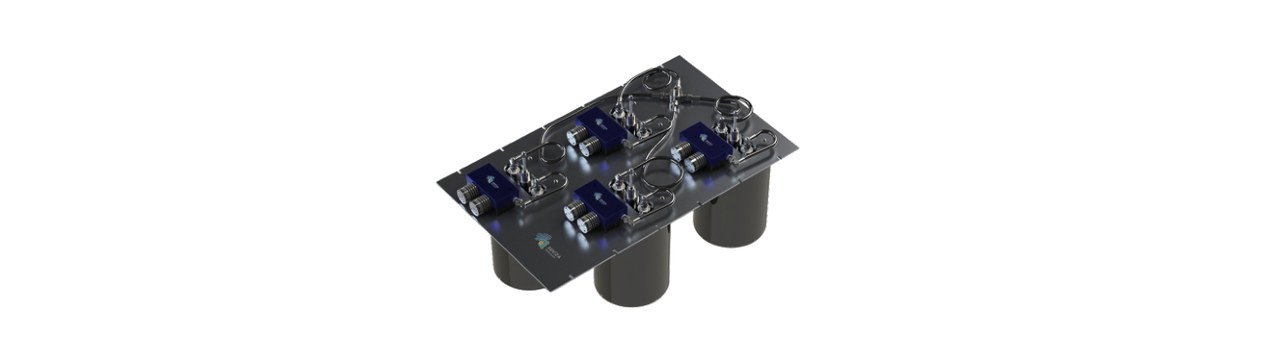 UHF 4-Channel Cavity Combiner (8-Inch)